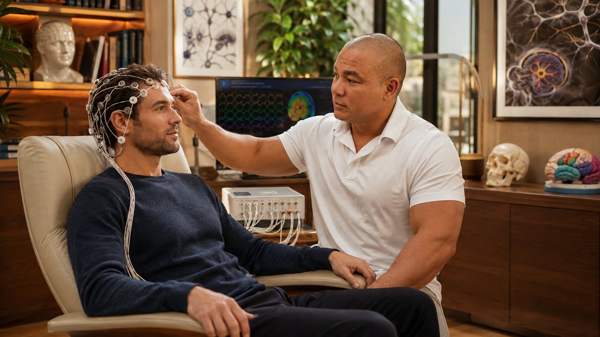 Cranial electrotherapy stimulation at NeuroFux